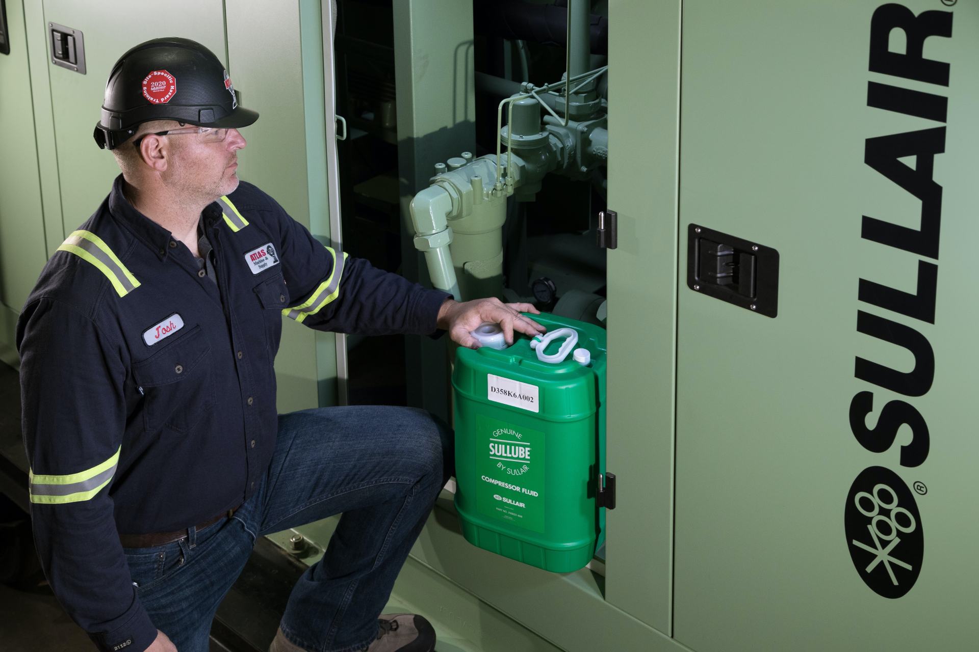 Compressed Air Service / Engineering Atlas Machine and Supply, Inc.